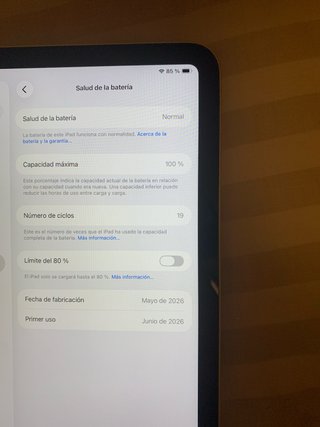 Apple iPad 11 A16  256 gb  Batería al 100