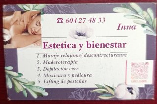 Masaje descontracturante /maderoterapia