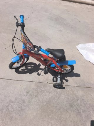 Bicicleta infantil Paw Patrol con ruedines