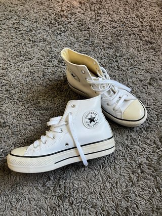 Converse plataforma talla 40