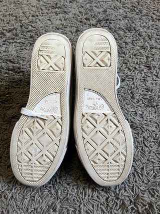 Converse plataforma talla 40