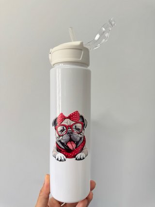 Botella agua French Bulldog - Pug
