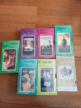 Lote 8 Películas VHS Clásicas