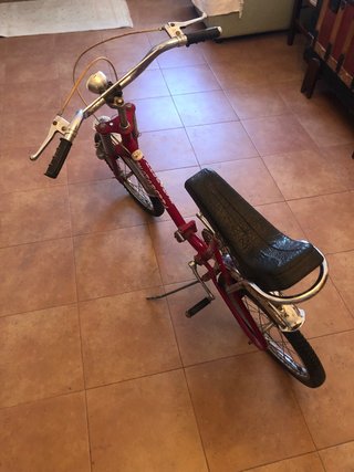 Bicicleta GAC Motoretta Roja