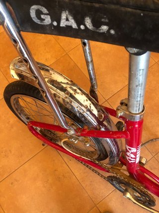 Bicicleta GAC Motoretta Roja