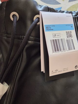 Pantaloncini Jordan Pelle Neri Taglia M