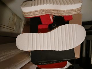Sandalias Rianda Rojas Talla 38 nuevas