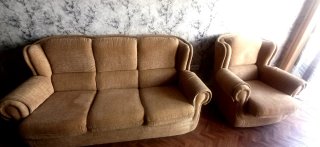 Sofá 5 plazas + 2 sillones a juego