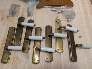 7 Manillas Antiguas para Puertas