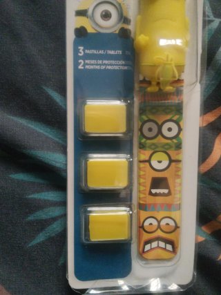 Pulsera Minions Kevin Anti Mosquitos Citronela