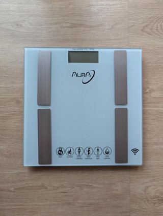 Báscula Inteligente Aura Bluetooth