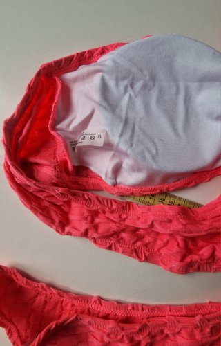 Bikini nuovo rosa taglia XL