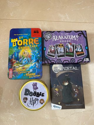 Pack 4 juegos de mesa