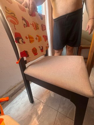 Mesa de madera roble y 4 sillas EKEDALEN