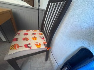 Mesa de madera roble y 4 sillas EKEDALEN