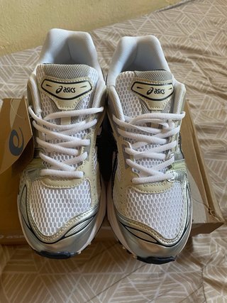 Asics Gel Kayano 14 Plata/Blanco
