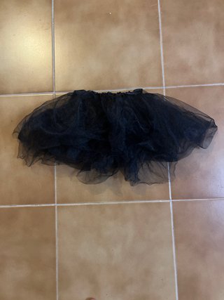 Tutu Negro Tul, 2/3 años
