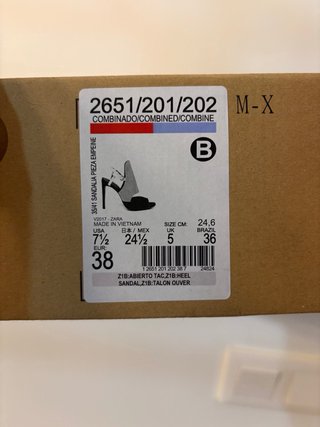 Zapatos Zara Negros y Azules