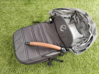 Carrito de bebé Jané Muum gris con capazo