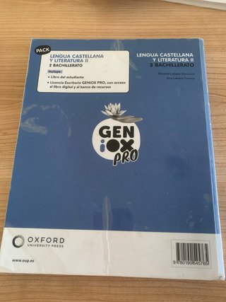 Lengua castellana y literatura II. Libro del es...