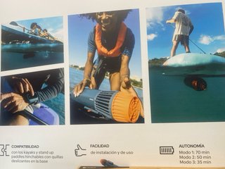 Motor Eléctrico para Kayak y SUP
