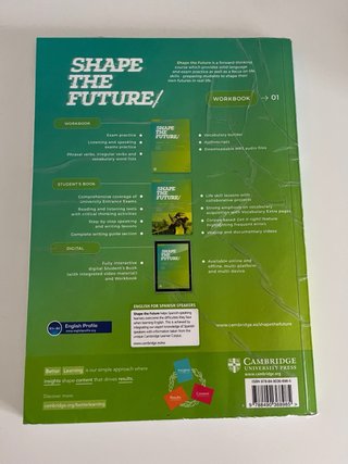 Workbook Inglés “Shape the Future” 1 Bachillerato