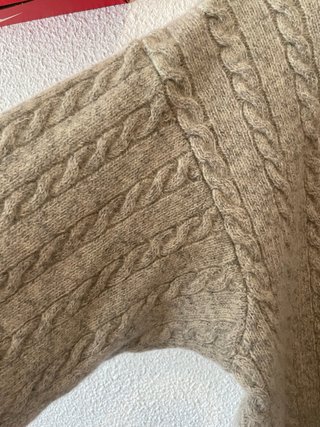 Jersey Fred Perry Vintage Trenzado Beige