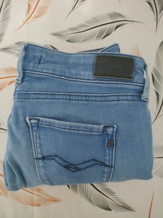 Pantalones vaqueros azules
