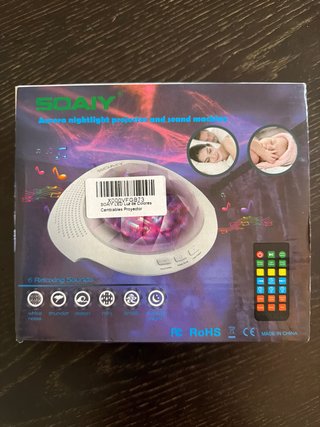 Proyector Aurora con Sonidos Relajantes