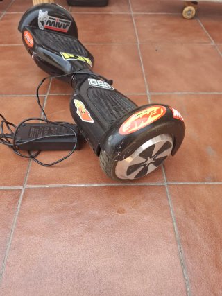 Hoverboard con cargador y mochila