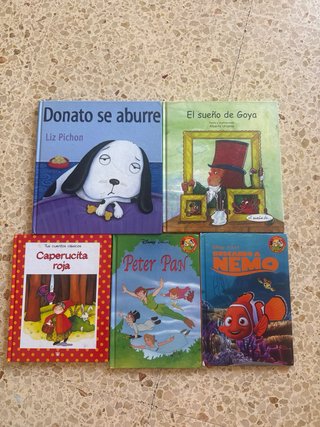 Lote 5 Cuentos Infantiles Disney Liz Pichon