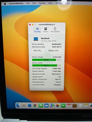 Apple Macbook 12” MacBook A1534
