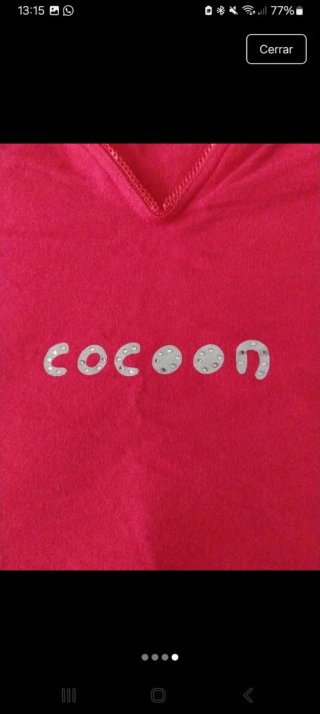 Camisón premamá rosa