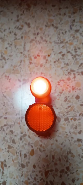 Luz trasera Bici con reflector