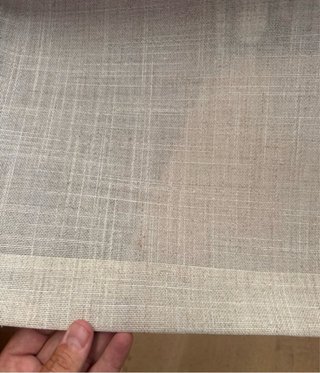 Visillo Lino Beige/Gris Estor