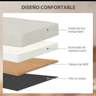 Puff almacenaje plegable 84L
