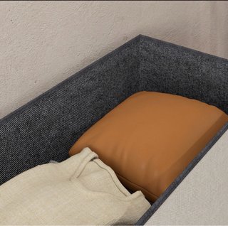 Puff almacenaje plegable 84L