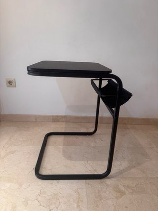 Mesa auxiliar Ikea Olserod negra