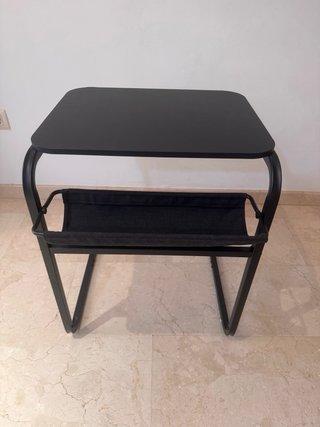 Mesa auxiliar Ikea Olserod negra