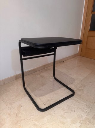Mesa auxiliar Ikea Olserod negra