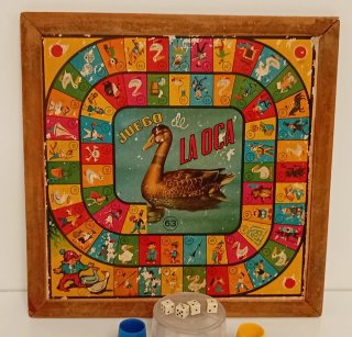 JUEGO DE PARCHIS Y LA OCA COMPLETO