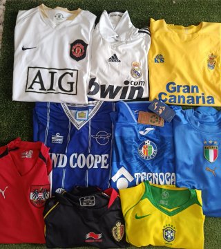 Lote Camisetas Fútbol Varias
