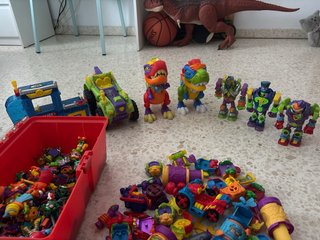 Lote de juguetes de super thing