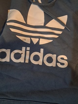 Sudadera Adidas Azul Talla M