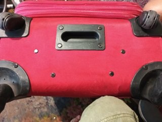 Maleta trolley roja