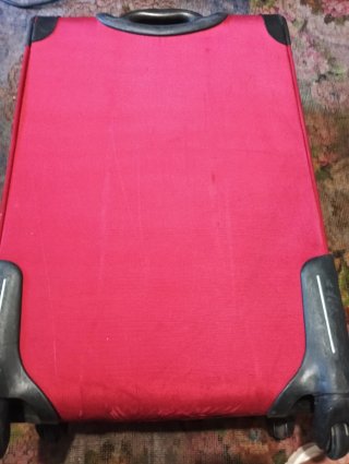 Maleta trolley roja