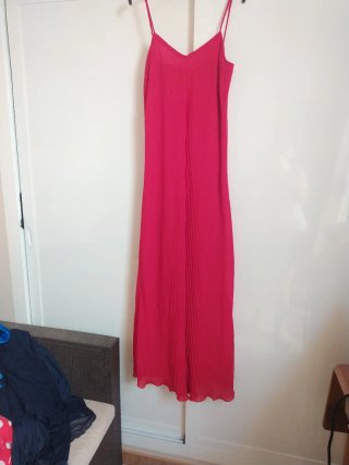 Vestido largo rojo