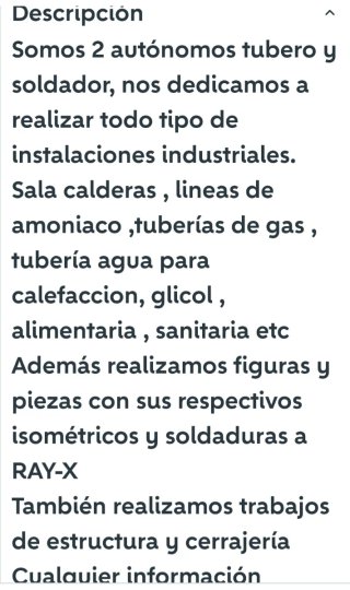Soldador y Tubero Autónomo