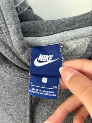Sudadera Nike Gris Talla S Hombre