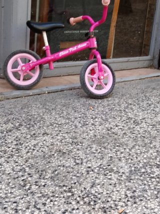 Bicicleta infantil rosa